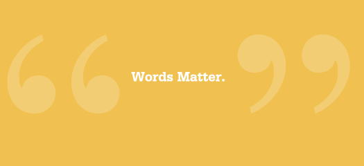 words matter quote